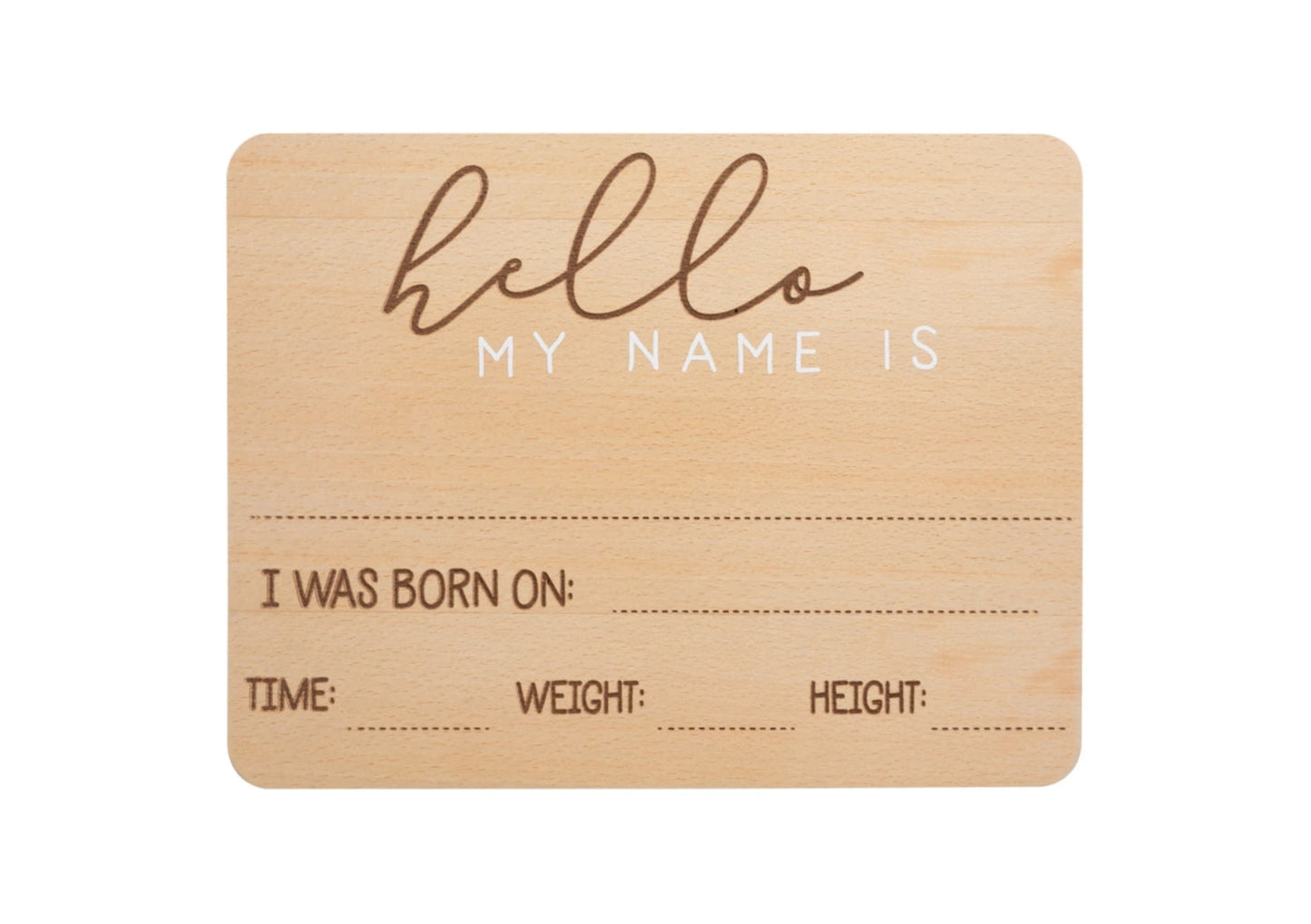 Baby Arrival Plaque
