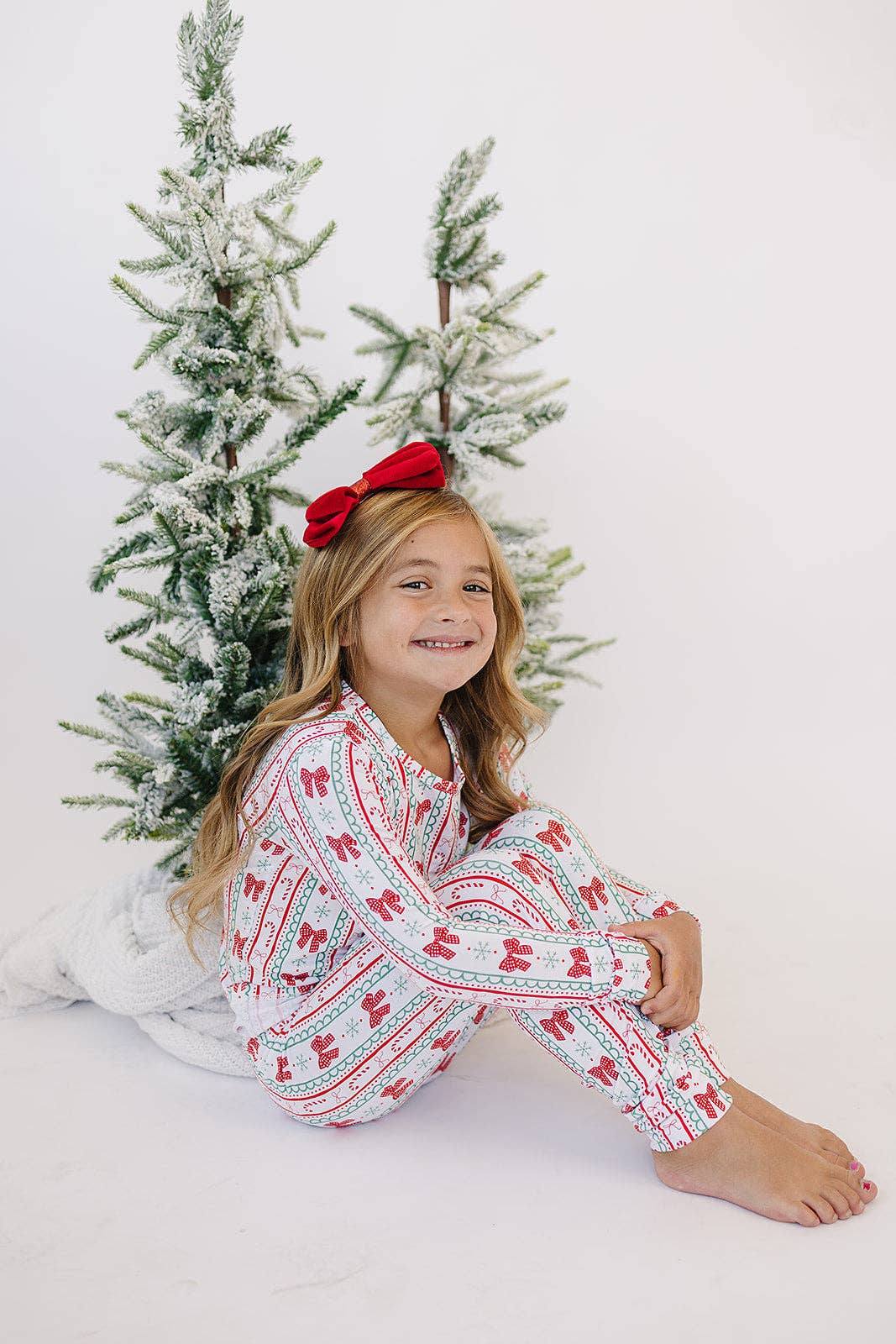 Bamboo Two Piece Set | Retro Candy Cane