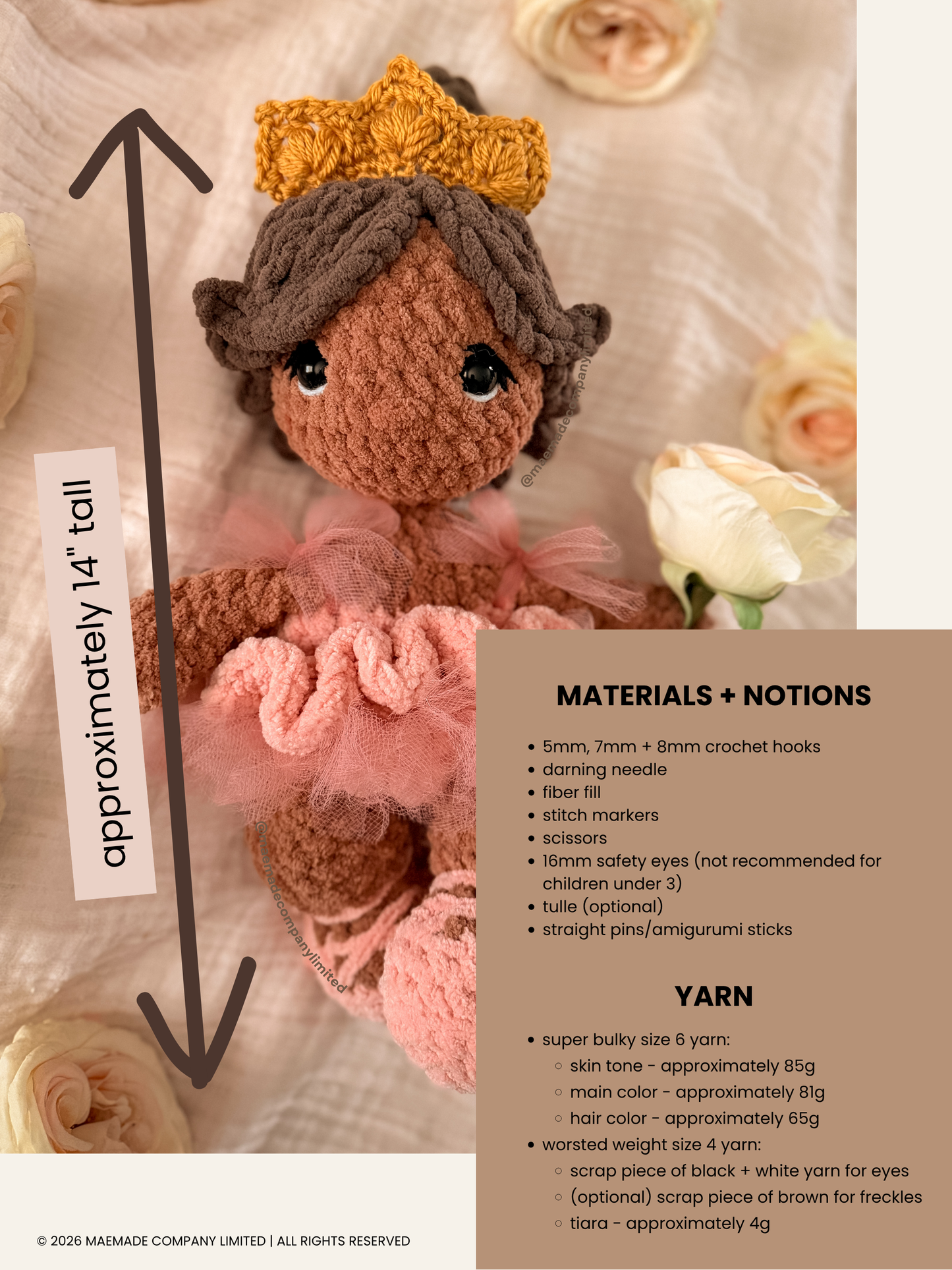 blossom ballerina Pattern