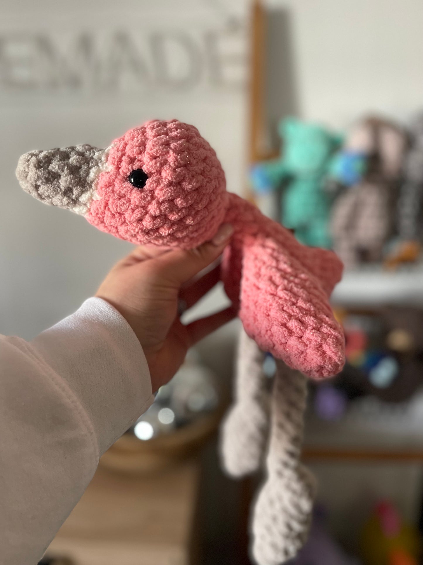 Fifi the Flamingo - Plushie