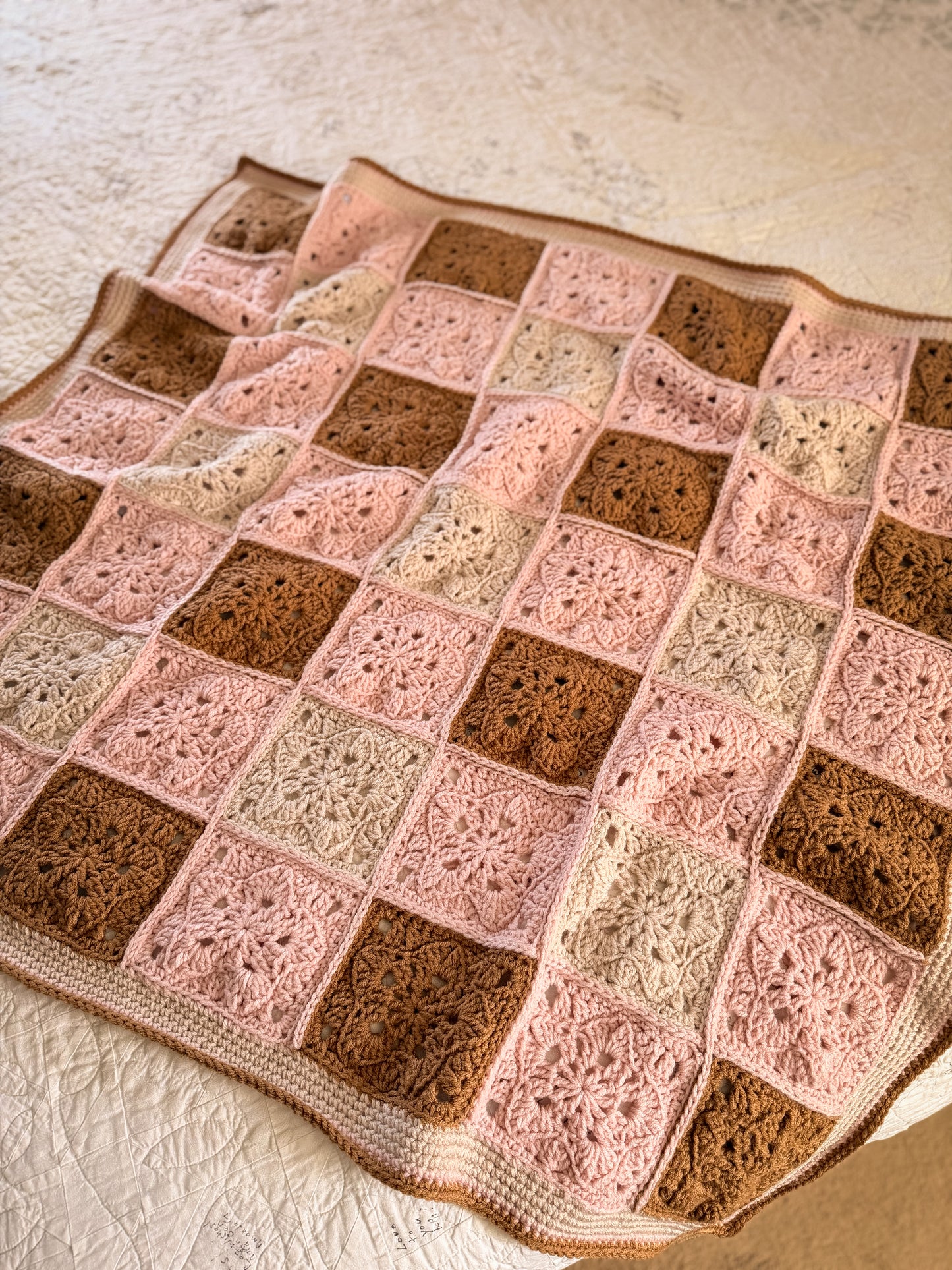 Starlit Gingham Baby Blanket