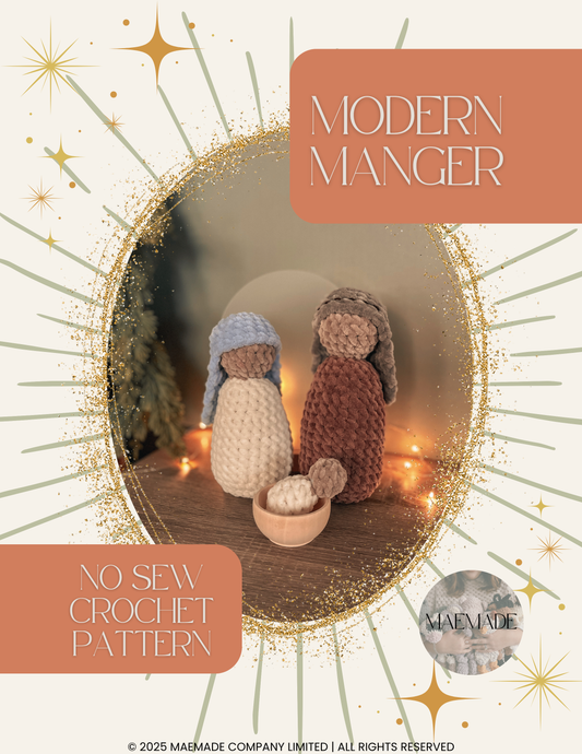 Modern Manger Crochet Pattern