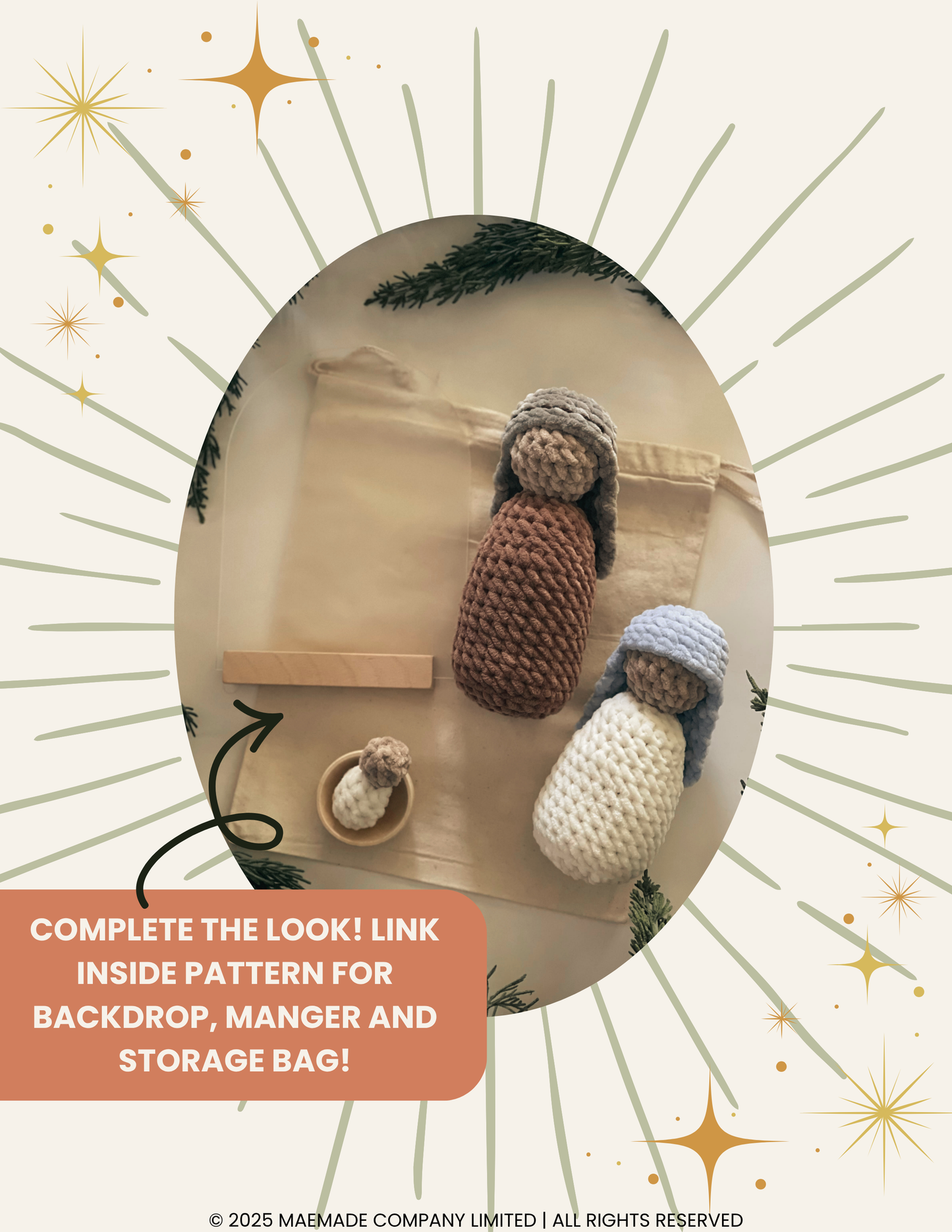 Modern Manger Crochet Pattern