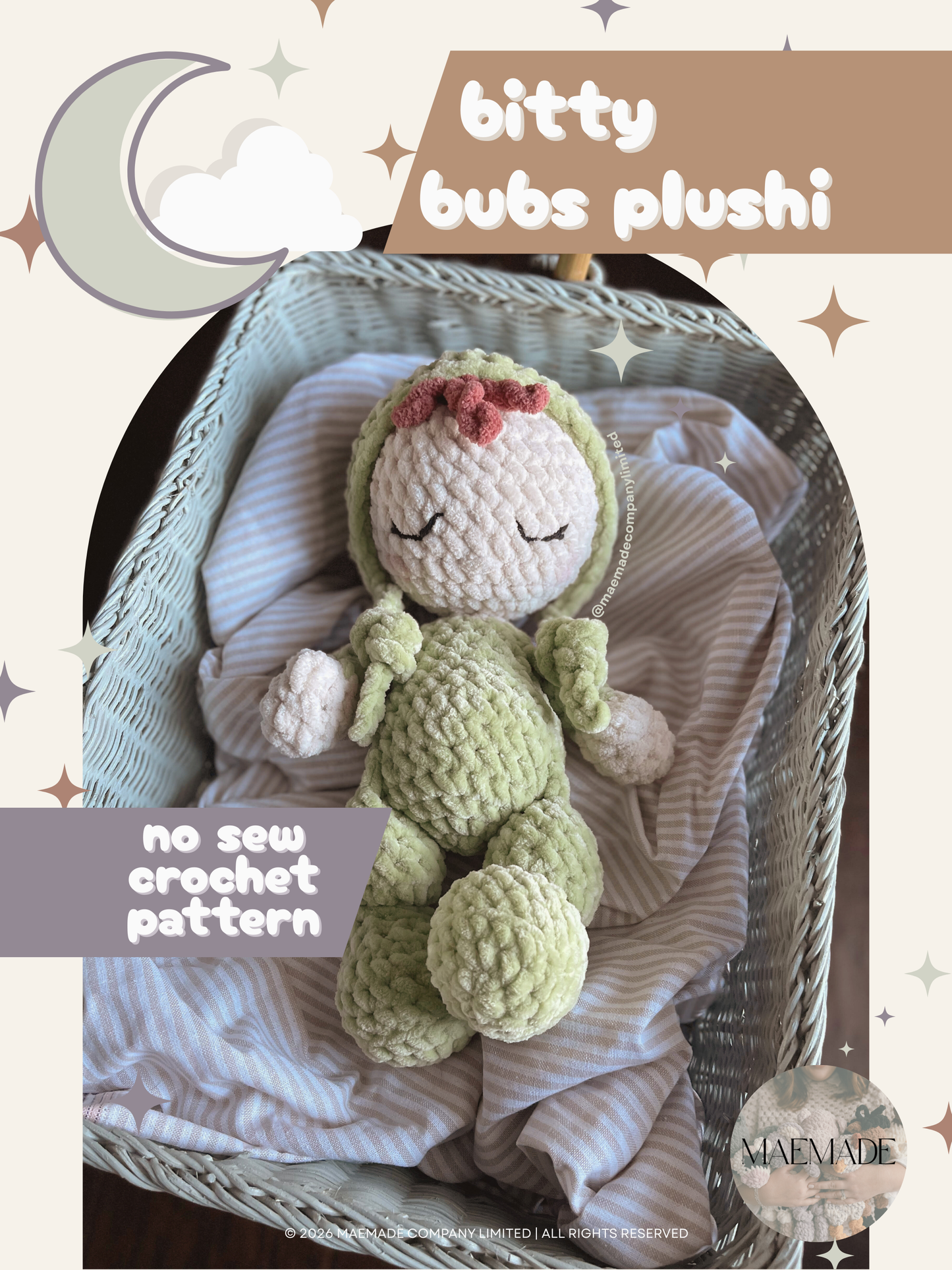 plushi bitty bubs Baby Doll Pattern