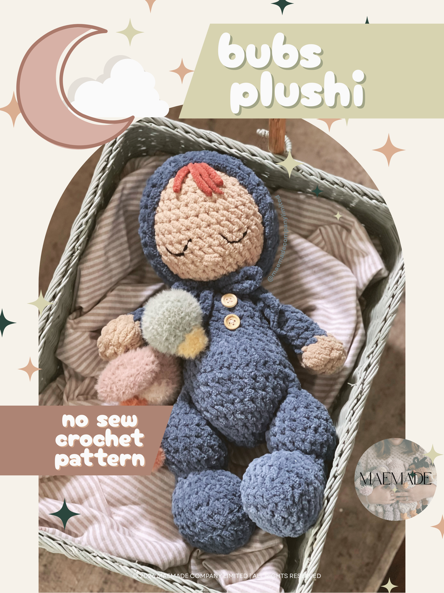 plushi bubs Baby Doll Pattern