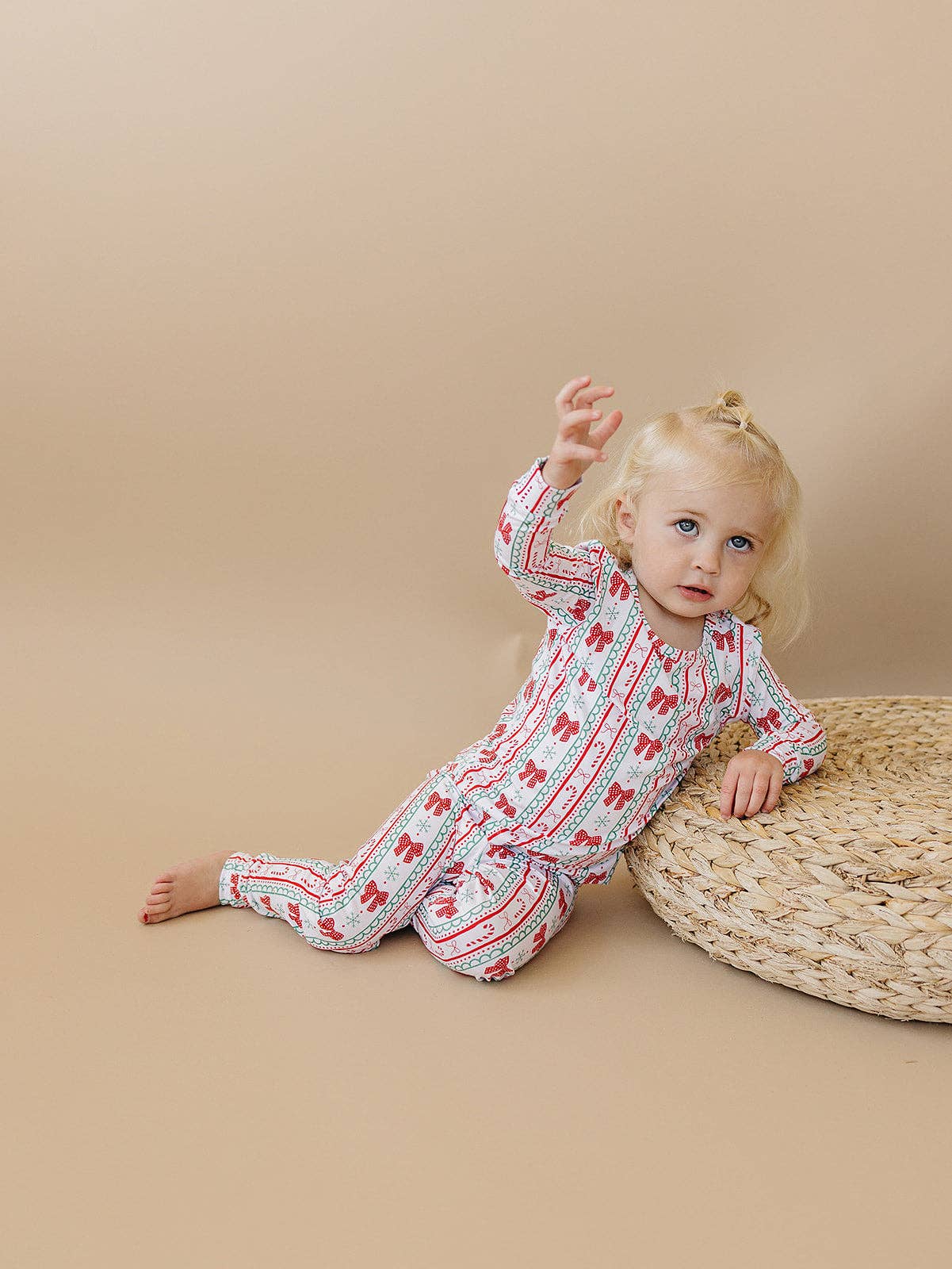 Bamboo Two Piece Set | Retro Candy Cane